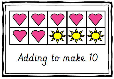 Maths addition to 10 continuous provision resource